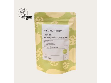 KSM-66 Ashwagandha pro děti - bonbony - Wild Nutrition